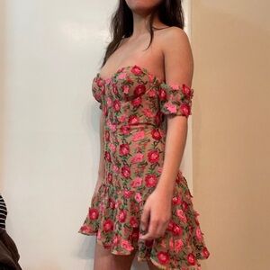 Floral Mini Dress